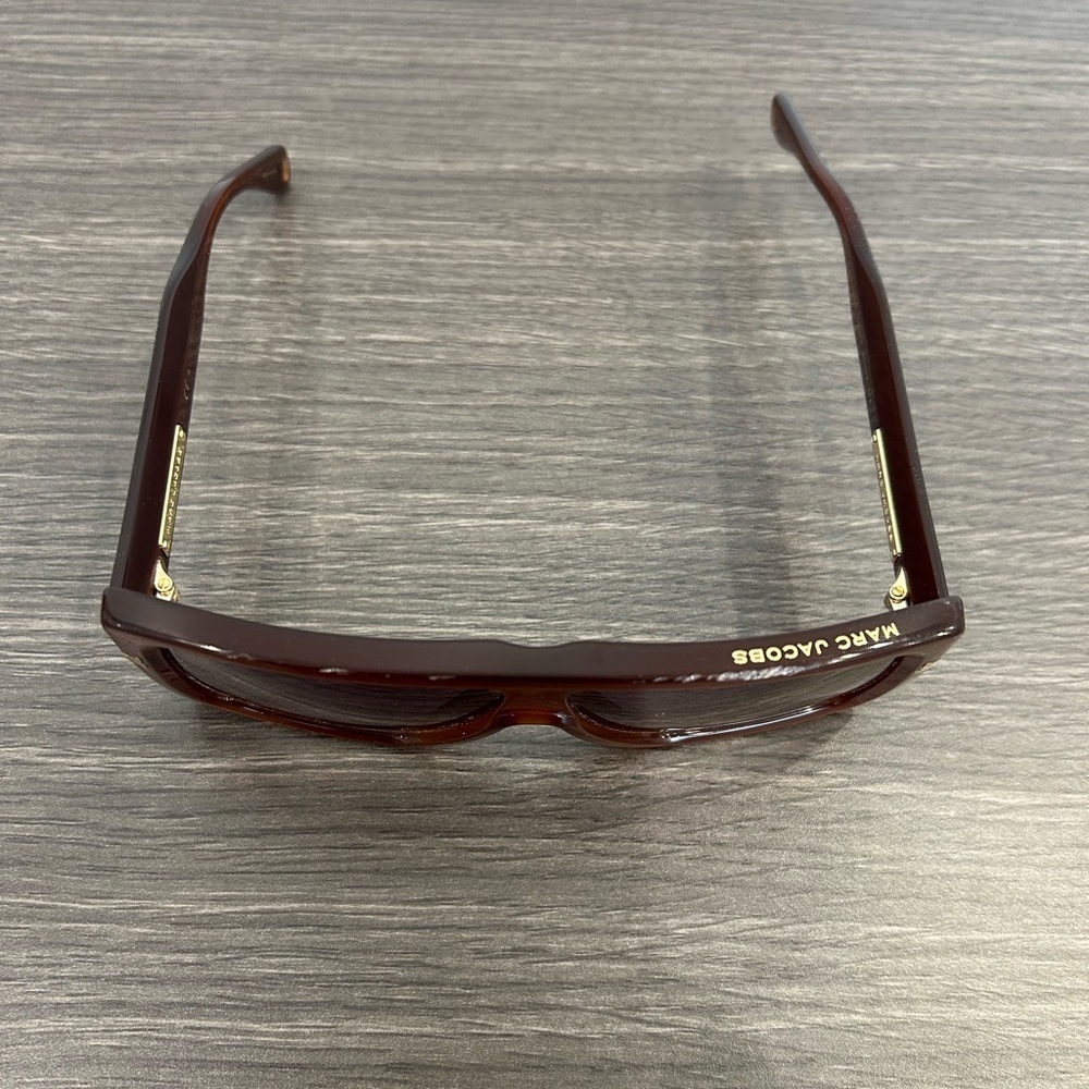 Marc Jacobs Gradient Brown Square Women’s Sunglasses - Picture 7 of 9
